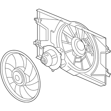 Chevy 15849644 Fan Assembly