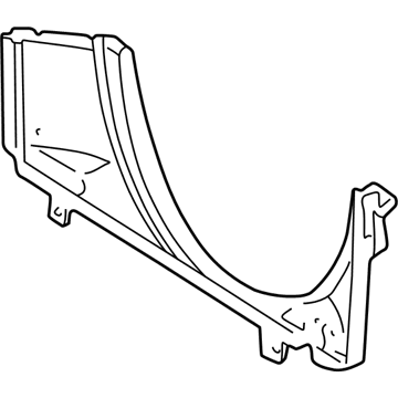 2001 Chevy Express 2500 Fan Shroud - 15020332