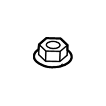 Chevy 11611898 Hold Down Nut