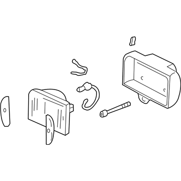 Oldsmobile 16513469 Fog Lamp Assembly