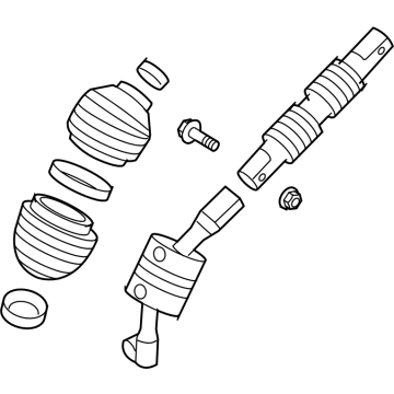 2021 Cadillac Escalade ESV Steering Shaft - 85153846