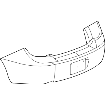 Chevy 12336076 Bumper Cover