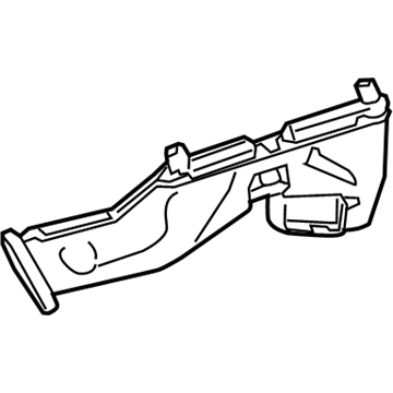 GM 22799385 Duct, Air Distributor Lower