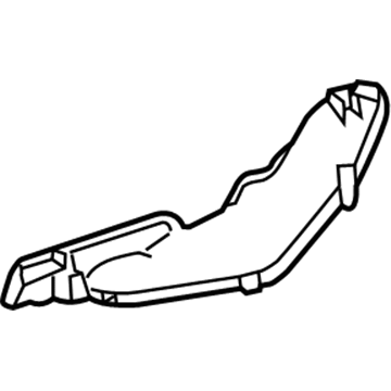 GM 22799453 Cover, A/C Evaporator Tube