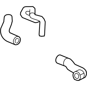 Cadillac 84128674 Lower Hose