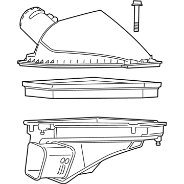 Cadillac 23187663 Air Cleaner Assembly