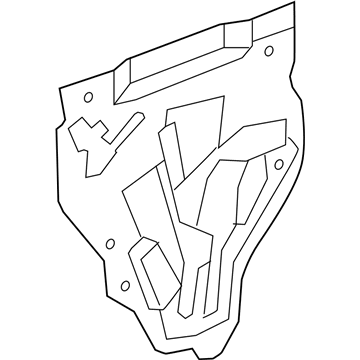 Chevy 15853080 Water Shield