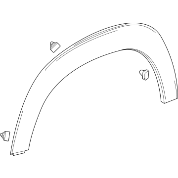 Buick 42810422 Wheel Opening Molding