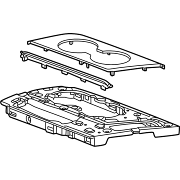 Cadillac 86805133 Mount Plate