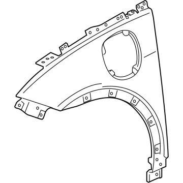 GM 42597814 Fender Assembly, Front