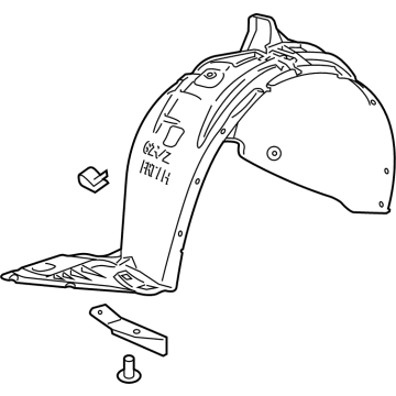 Chevy Bolt EV Fender Splash Shield - 42689379