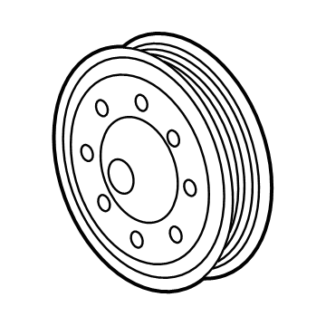 Cadillac 12652047 Pulley