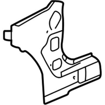 Pontiac 22632124 Hinge Pillar