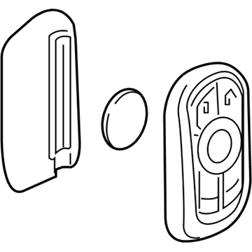 GM 13532747 Transmitter Assembly, R/Con Dr Lk & Theft Dtrnt