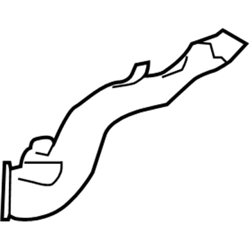 GM 10346762 Duct, Side Window Defogger Outlet