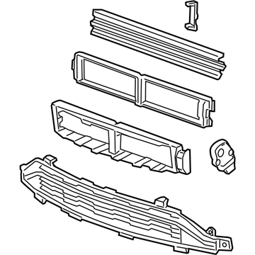 GM 94525972 Shutter Assembly, Front Bumper