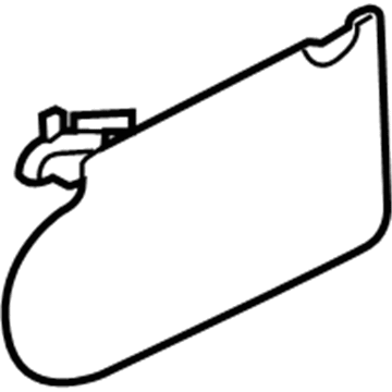 Pontiac 15299196 Sunvisor