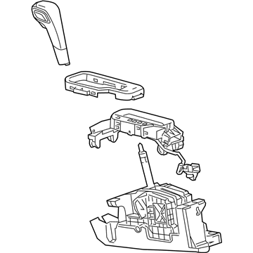 Chevy Equinox Automatic Transmission Shift Levers - 84320099