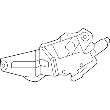 Chevy 15813164 Wiper Motor Assembly