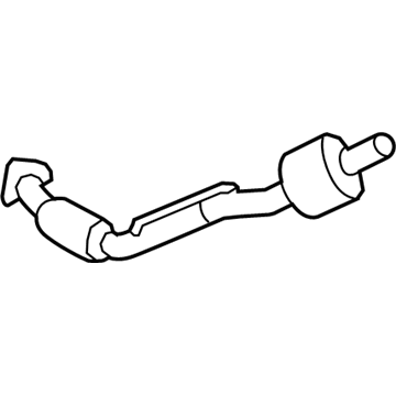 2010 Hummer H3 Catalytic Converter - 20784217