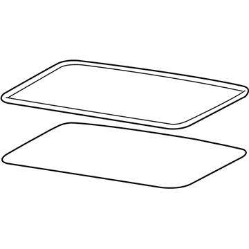 Hummer 25798711 Sunroof Glass