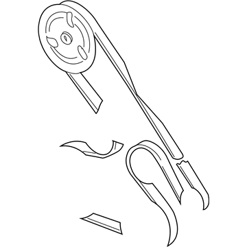 Pontiac 12575425 Serpentine Belt