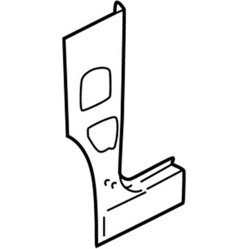 GM 12529829 Reinforcement Asm,Body Hinge Pillar Inner Panel (LH)