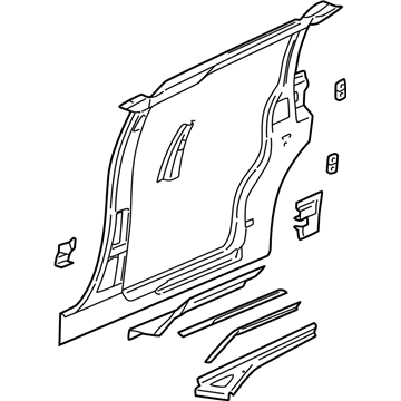 Oldsmobile 12369546 Inner Uniside