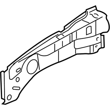 GM 25813854 Extension,Front Compartment Side Rail To Front Panel