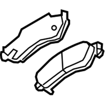 Buick 19421285 Brake Pads