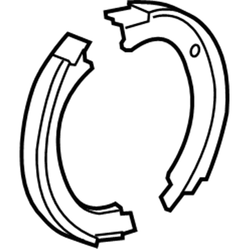 Buick 22782942 Parking Brake Shoes