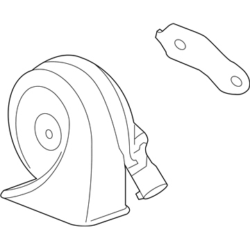 GM 84535268 Horn Assembly, Single (Low Note)