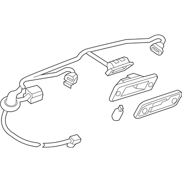 Chevy 42351796 License Lamp