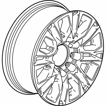 2023 Chevy Silverado 3500 HD Spare Wheel - 84742714