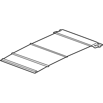 GM 10356110 Sunshade Assembly, Sun Roof Front *Neutral