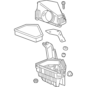 Cadillac 25843479 Air Cleaner Assembly