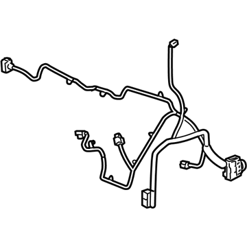 GM 25861776 Harness Assembly, Front Side Door Door Wiring