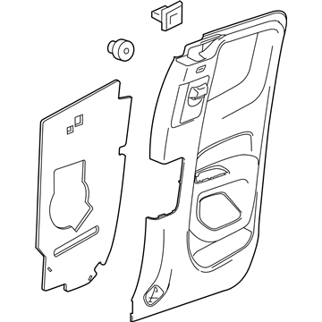 GMC 23262382 Door Trim Panel