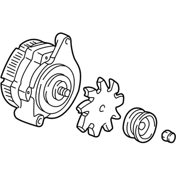 1989 Oldsmobile Custom Cruiser Alternator - 19151858