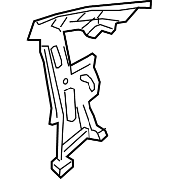 GM 26213840 Reinforcement Assembly, Roof Inner Side Rail