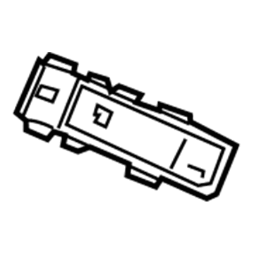 GM 22830878 Display,Instrument Panel Airbag Arming Status