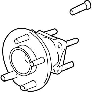 Chevy 13591999 Rear Hub