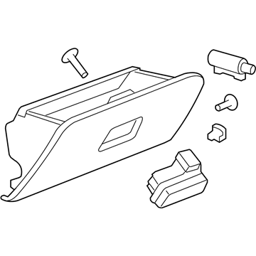 Chevy 25969936 Glove Box Assembly