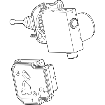 Buick 42738963 ABS Control Unit