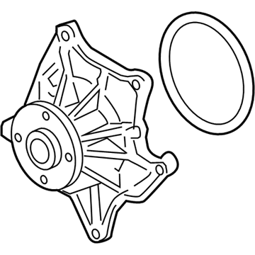 2004 Cadillac XLR Water Pump - 89017236