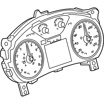 GM 84624950 Cluster Assembly, Inst