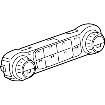 GMC Canyon Blower Control Switches - 23486617