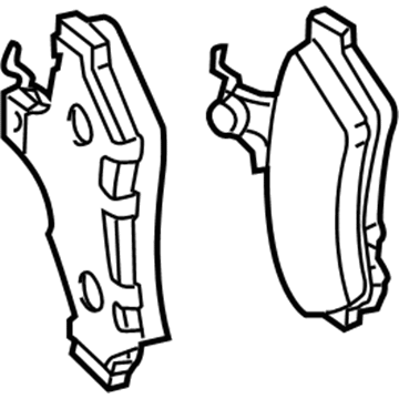 Chevy 89047744 Brake Pads