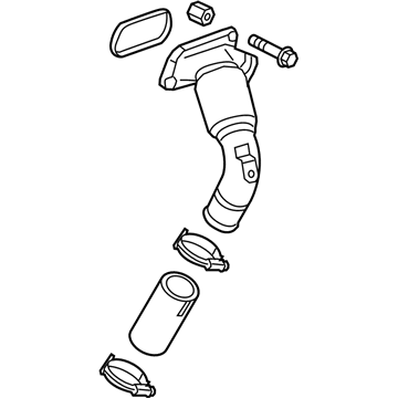 Cadillac 12656484 Air Inlet Tube