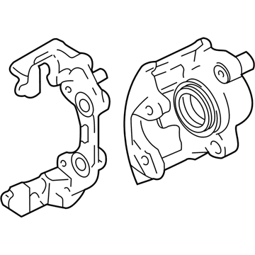 Saturn LS2 Brake Caliper Repair Kit - 21019718